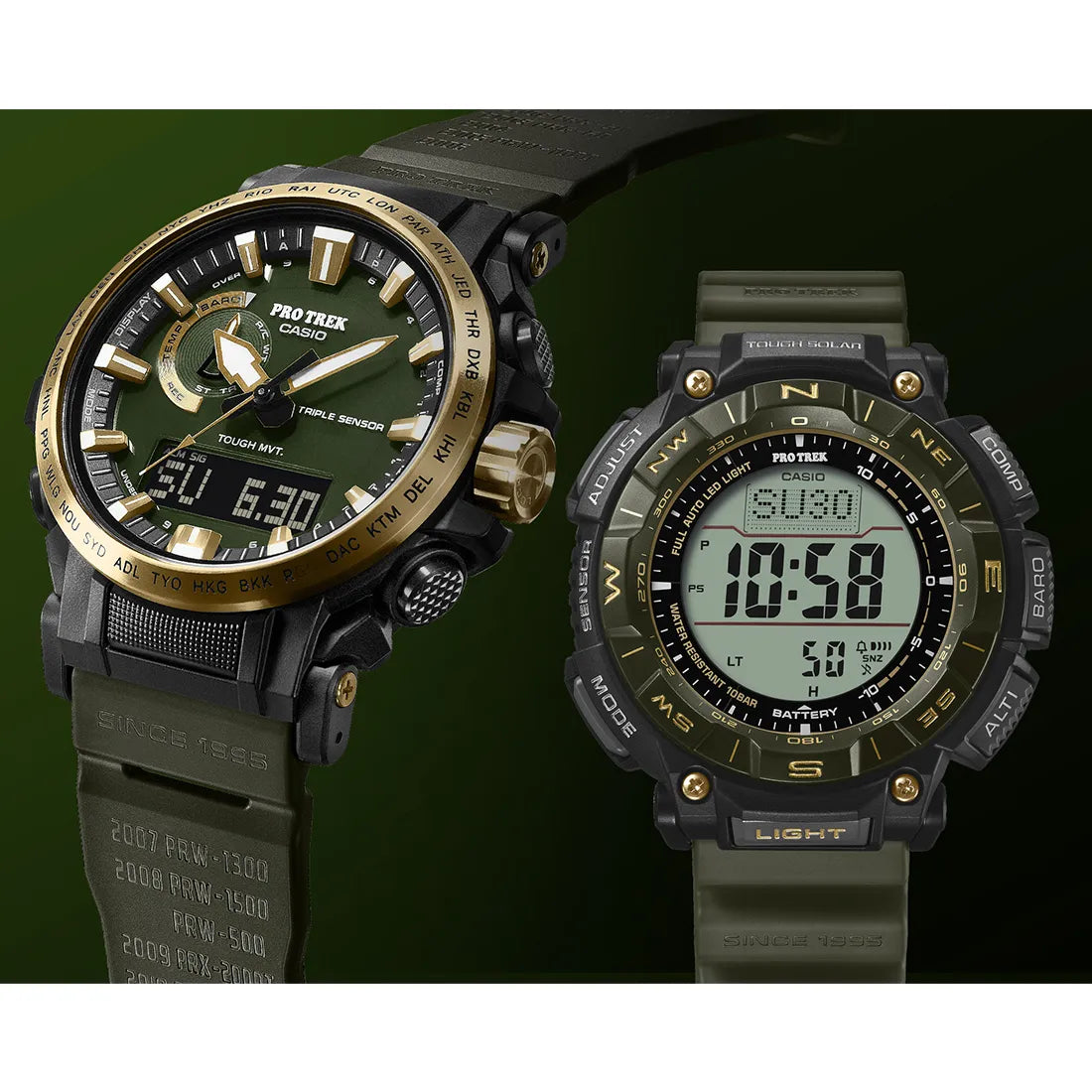 PRO TREK 30周年記念モデル