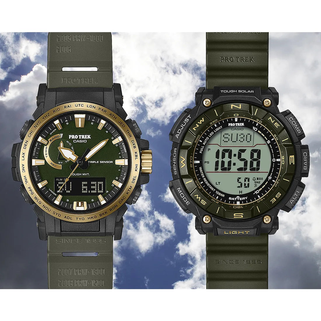 PRO TREK 30周年記念モデル