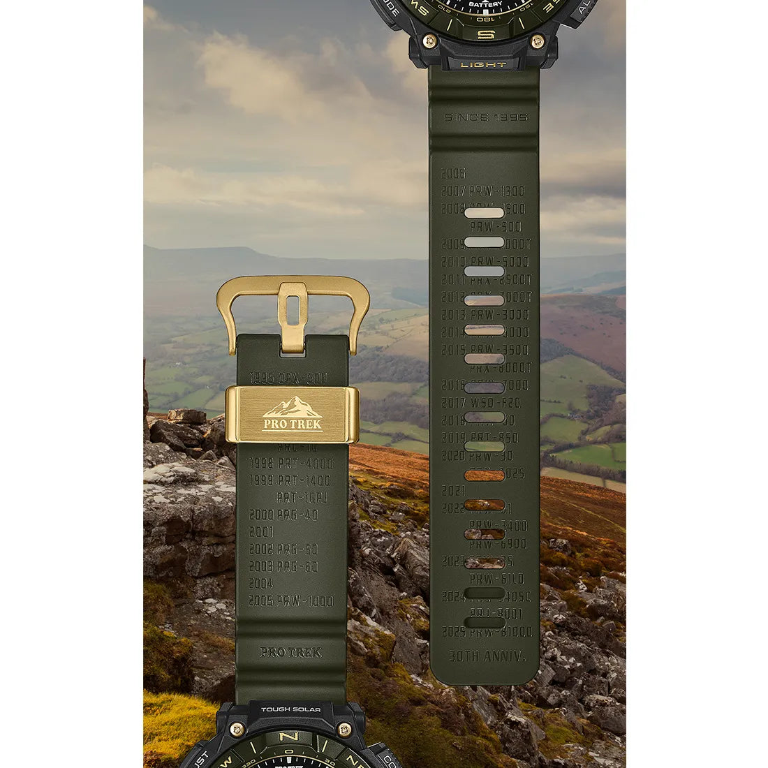 PRO TREK 30周年記念モデル