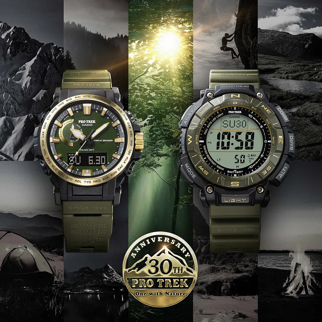 PRO TREK 30周年記念モデル