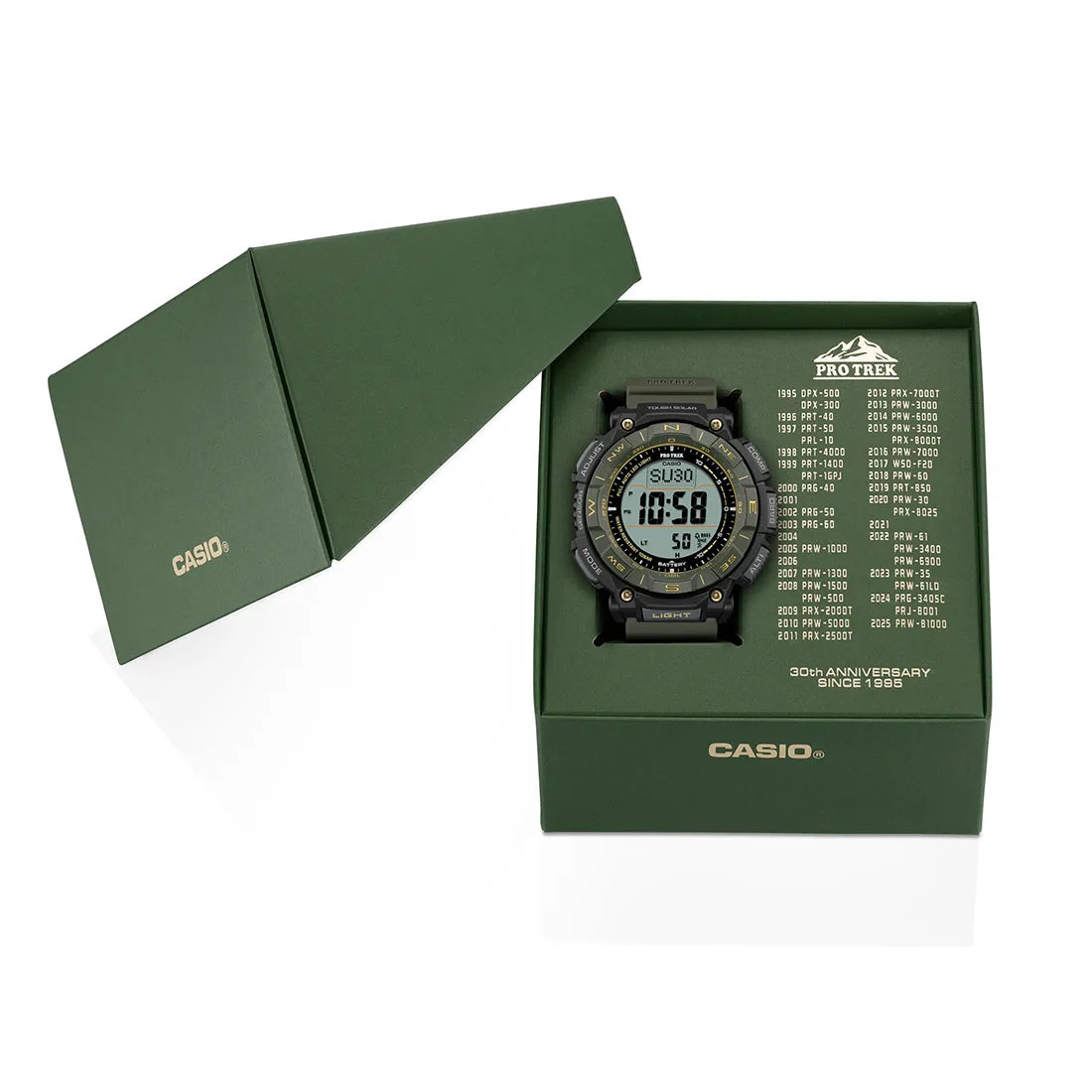 PRO TREK 30周年記念モデル