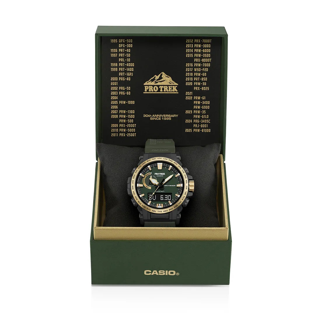 PRO TREK 30周年記念モデル