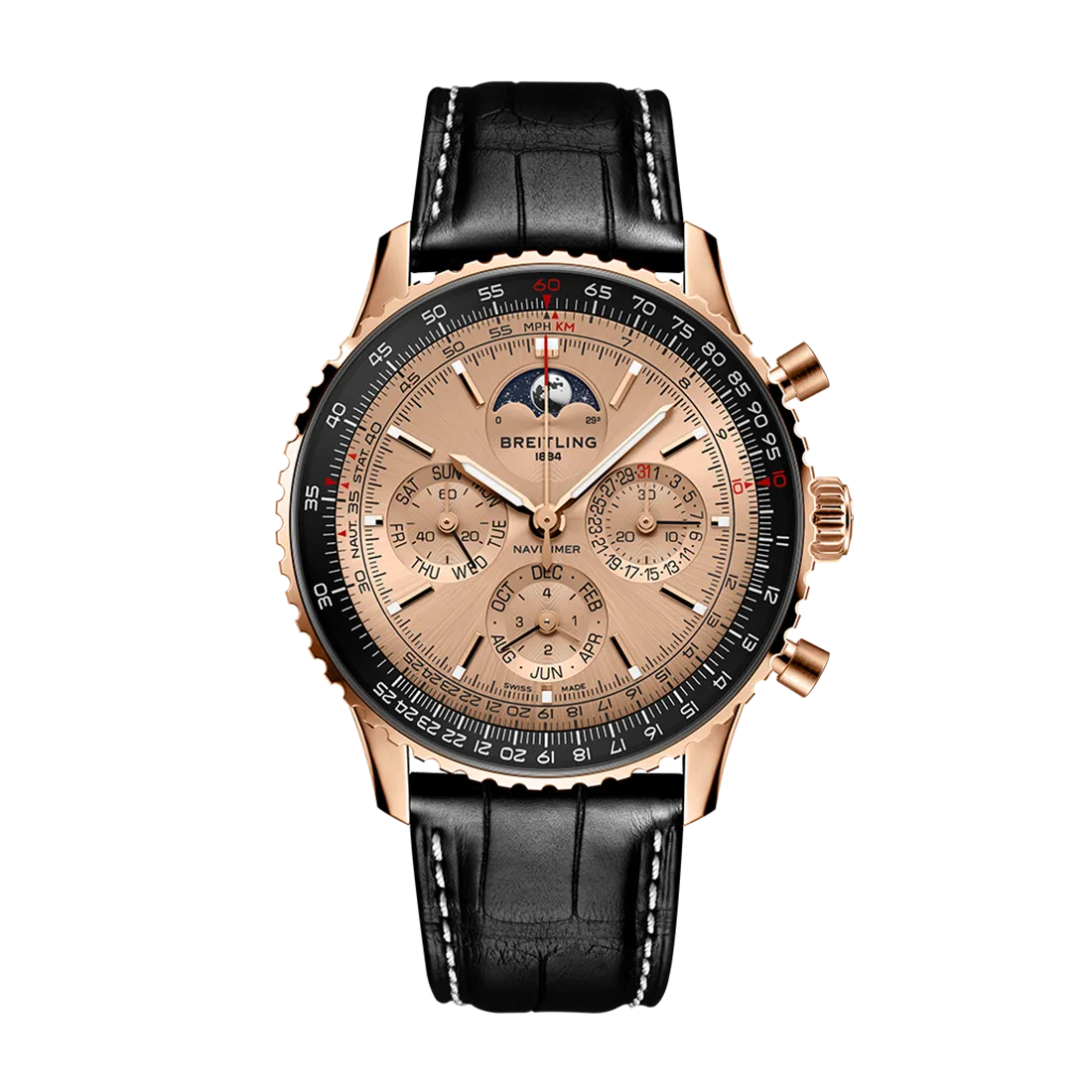 取り扱い終了 / ナビタイマー B19 クロノグラフ 43 パーペチュアルカレンダー 140周年アニバーサリー〈ブティック限定〉