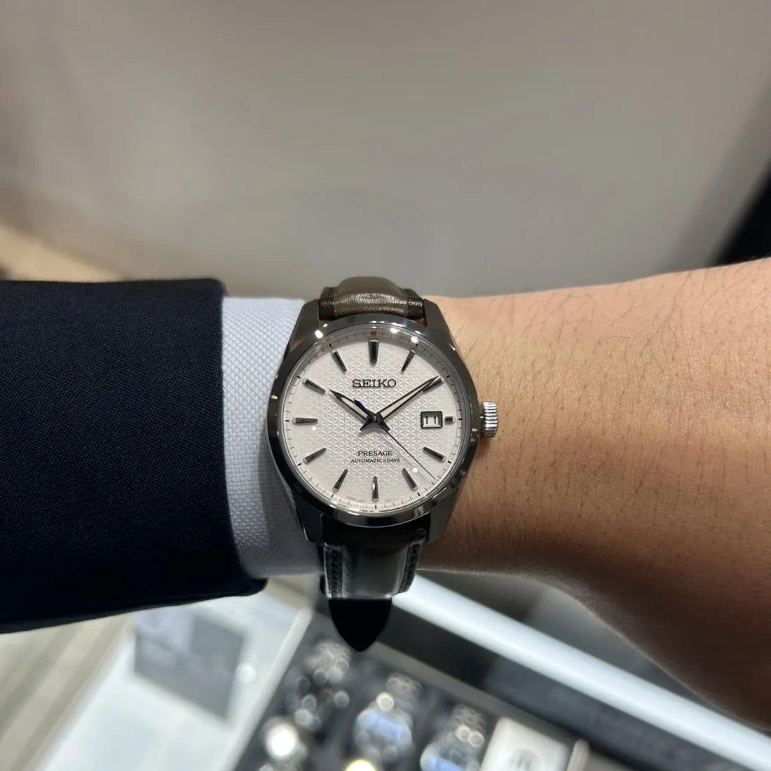 シャープエッジドシリーズ セイコー腕時計110周年記念限定モデル