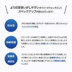 ダイバースキューバ ※ノベルティプレゼント