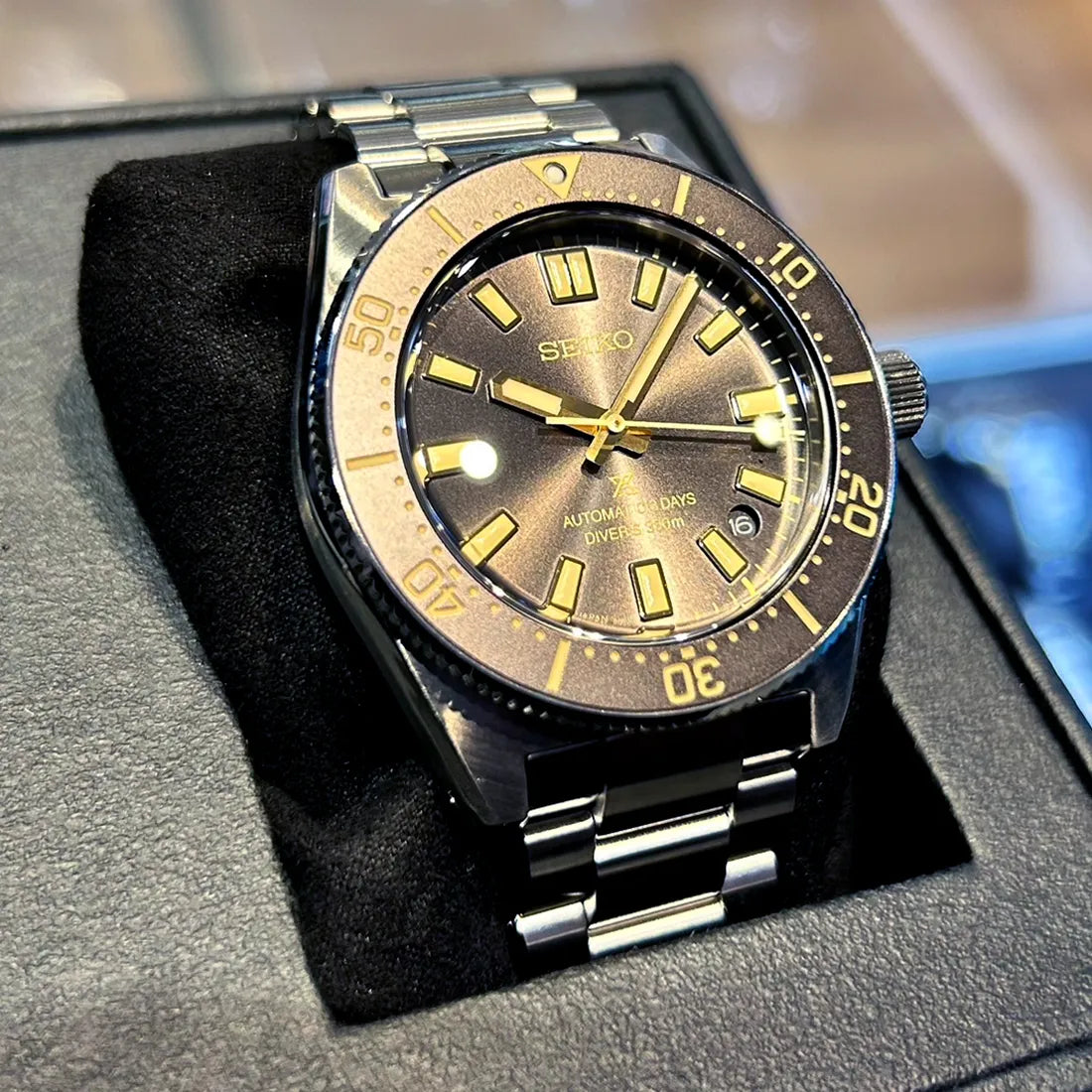 SEIKO KINETIC PROSPEX プロスペックスダイ SBDC199 ダイバースキューバ〈SEIKOブランド100周年記念〉メカニカル
