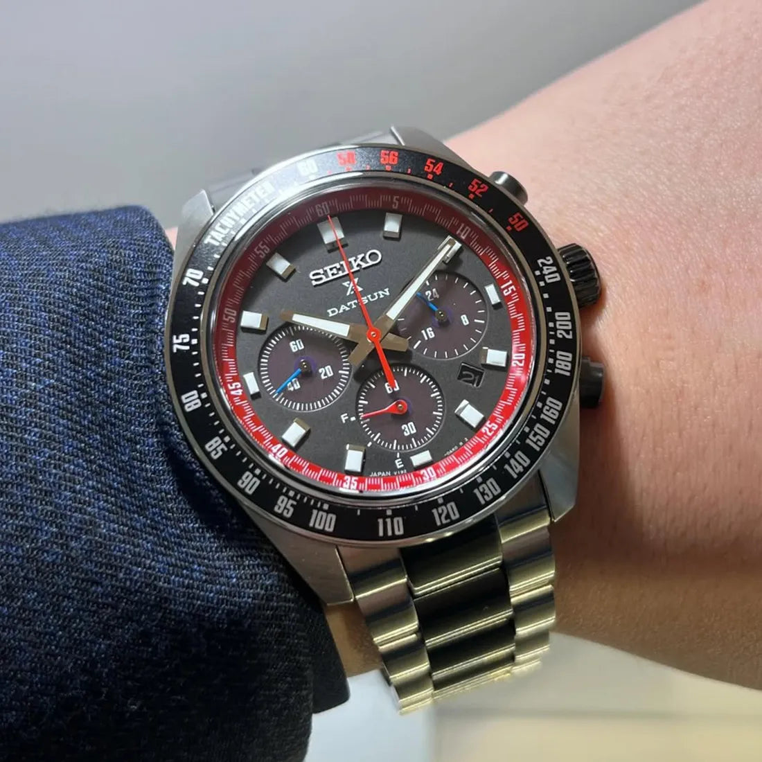 スピードタイマー ソーラークロノグラフ ダットサン240Z コラボレーション限定モデル