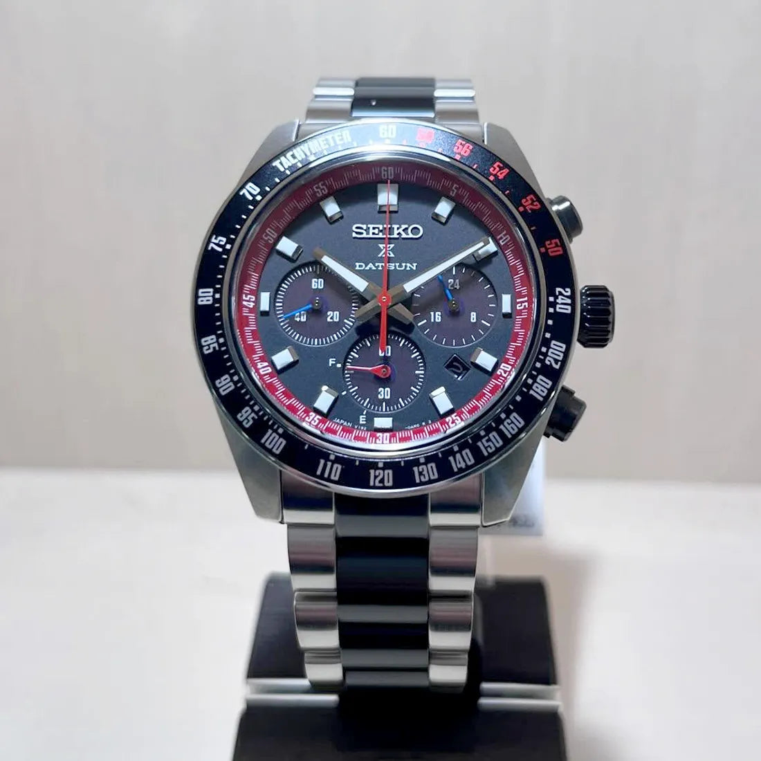 スピードタイマー ソーラークロノグラフ ダットサン240Z コラボレーション限定モデル ※ノベルティプレゼント