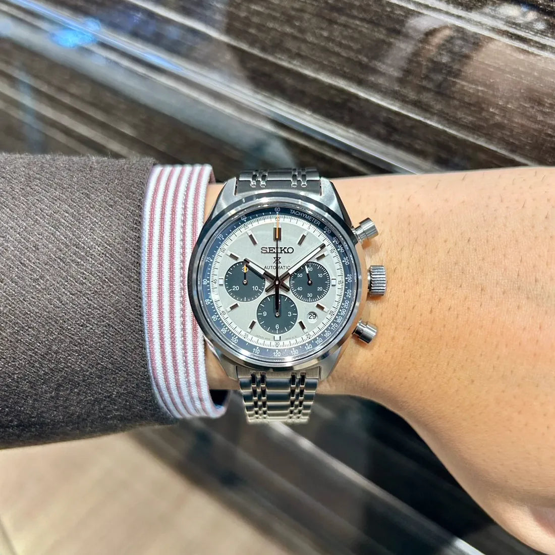 《在庫あり購入可》[ サロン専用モデル ] スピードタイマー メカニカルクロノグラフ ※ノベルティプレゼント