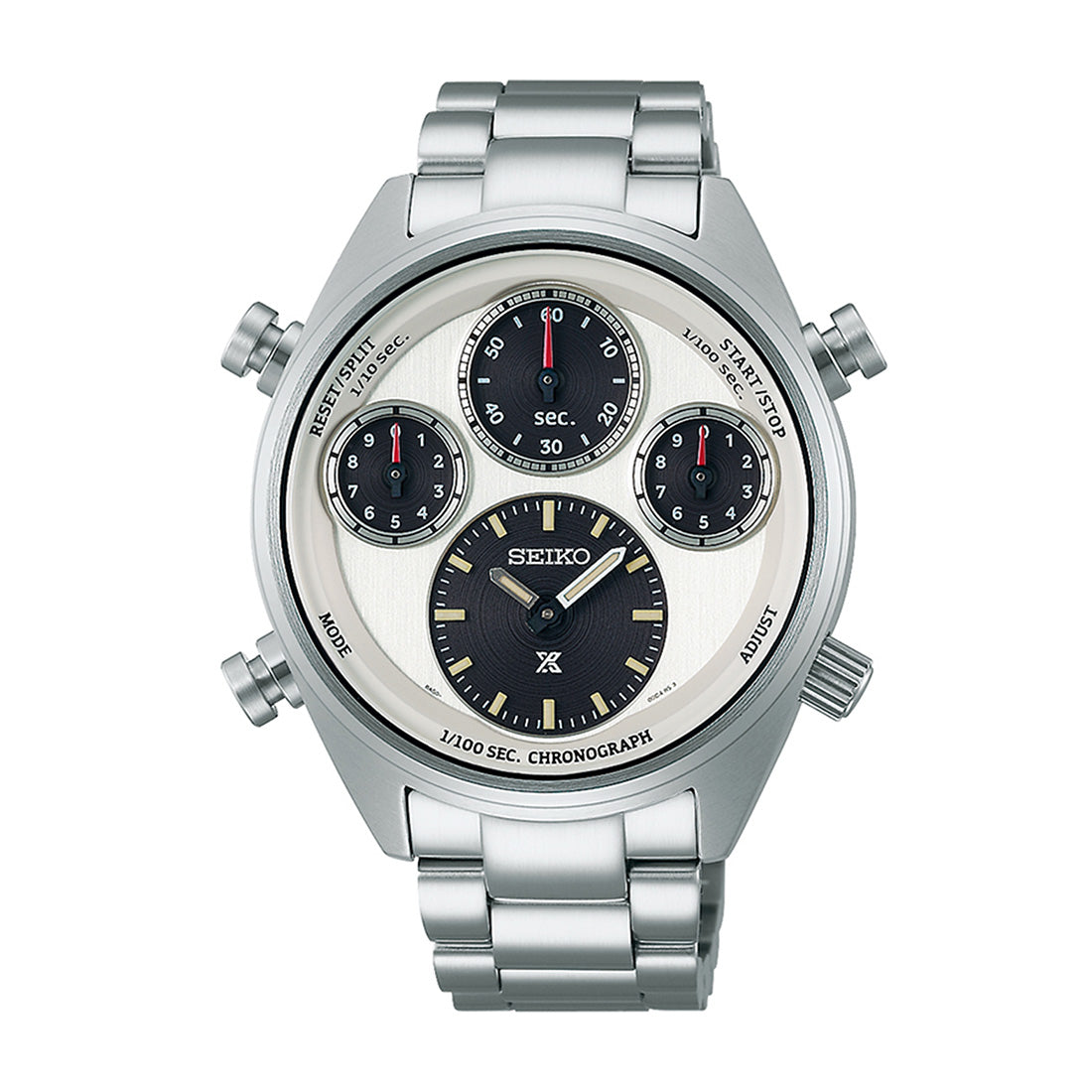 スピードタイマー ソーラークロノグラフ 1/100秒計測〈セイコー腕時計110周年記念〉限定モデル ※ノベルティプレゼント
