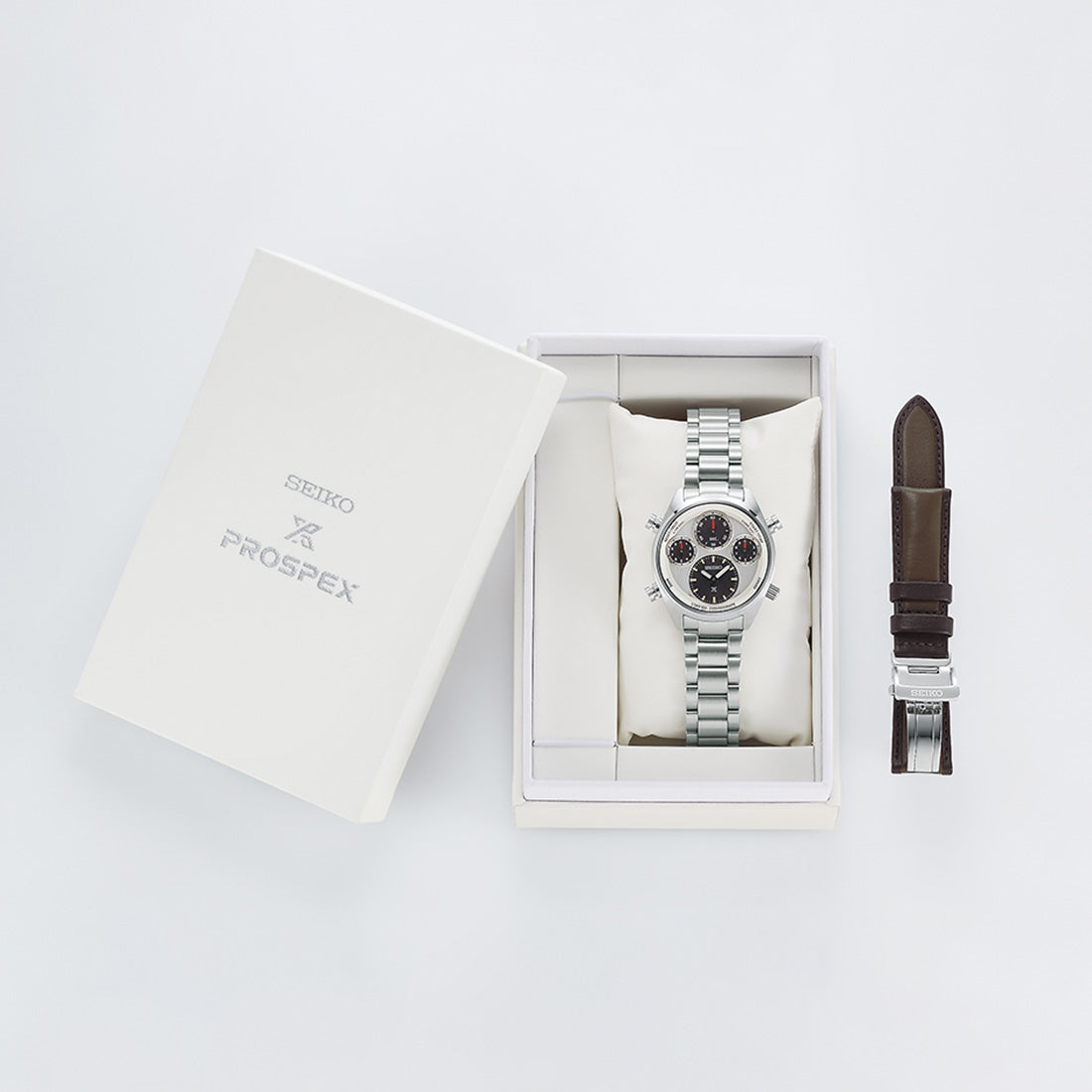 スピードタイマー ソーラークロノグラフ 1/100秒計測〈セイコー腕時計110周年記念〉限定モデル