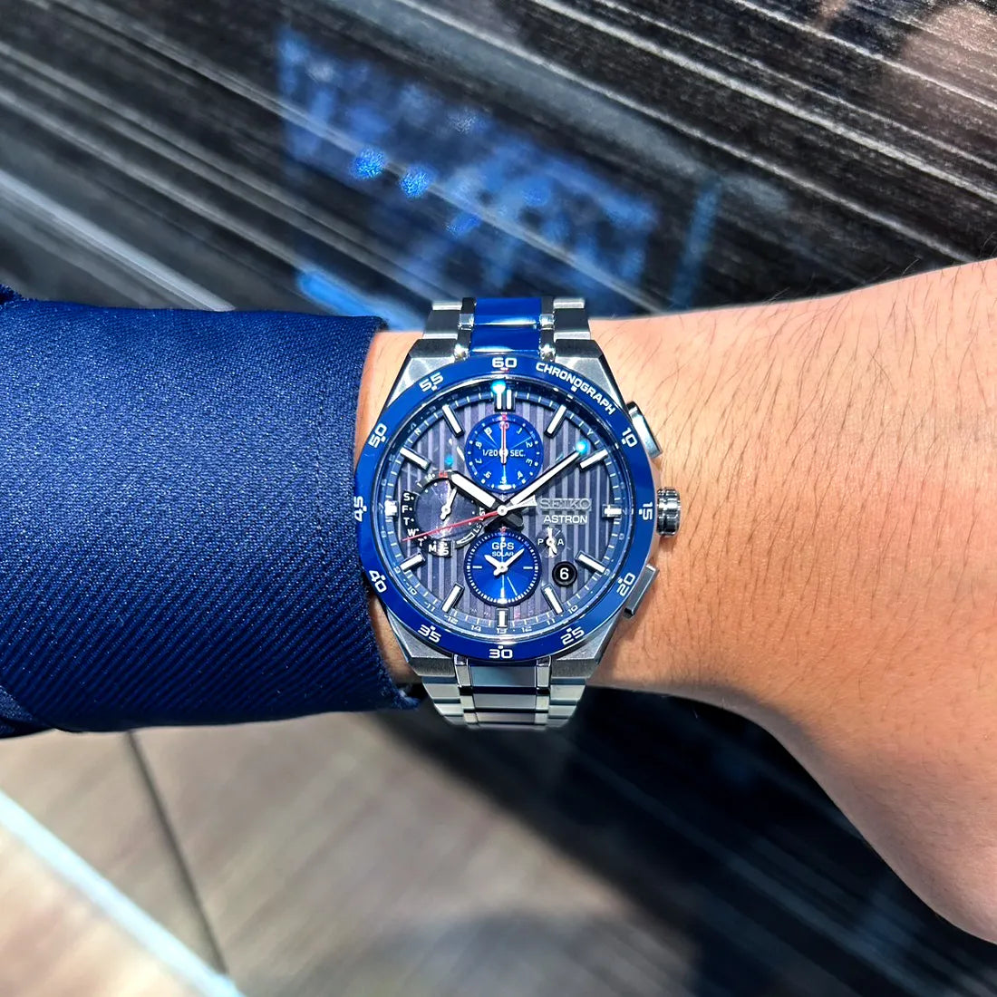 新品未使用　大谷翔平 フィギュア SEIKO ASTRON 腕時計「セイコー アストロン」大谷翔平の限定モデル、チームカラーの