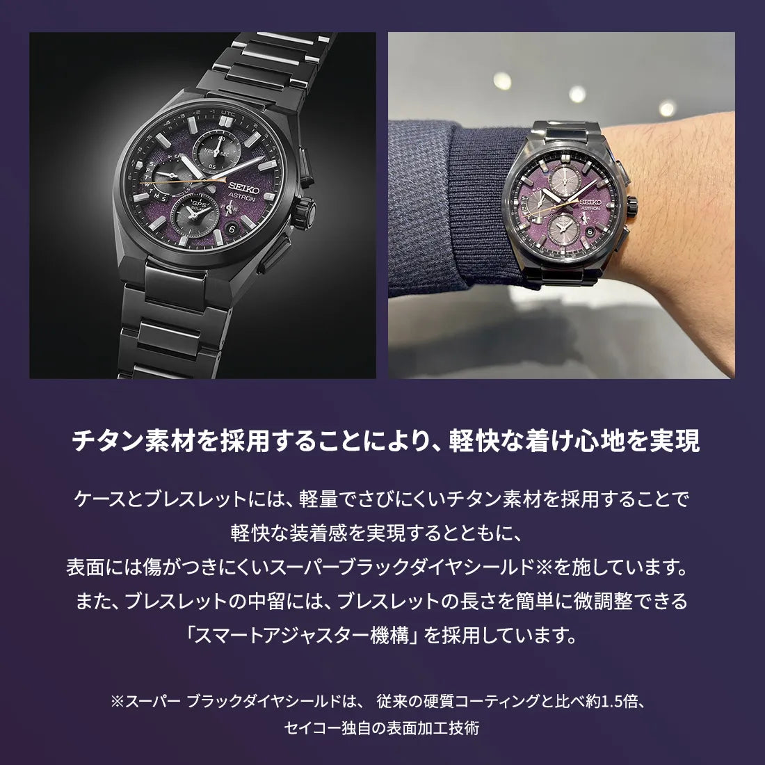 SBXC171 ネクスター NEXTER GPSソーラーモデル “Starry Sky”2025 