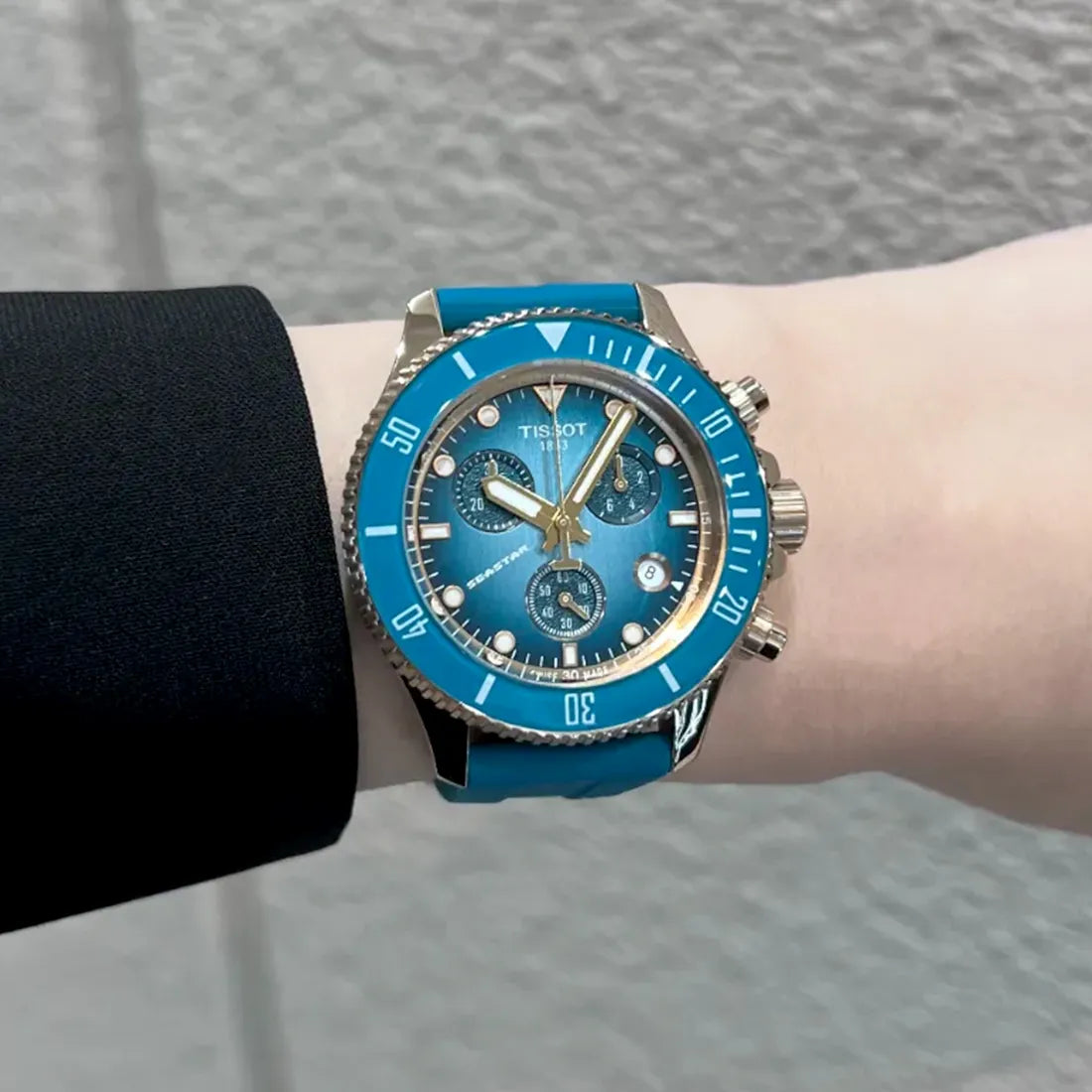TISSOT シースター 1000 クォーツ クロノグラフ 38mm T120.217.37 TISSOT シースター 1000 クォーツ クロノグラフ 38mm T120.217.37