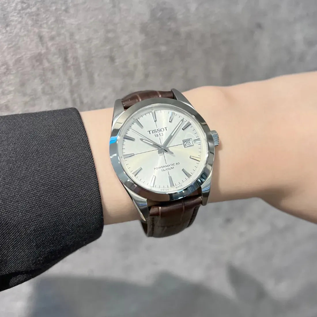 TISSOT Gentleman Powermatic 80 Silicium (ジェントルマン)
