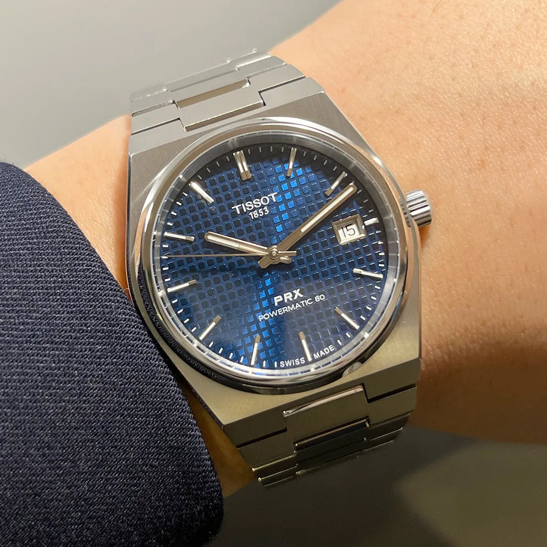 TISSOT PRX チタニウム 38mm T137.807.44.041.00｜ティソ – アイアイイスズ