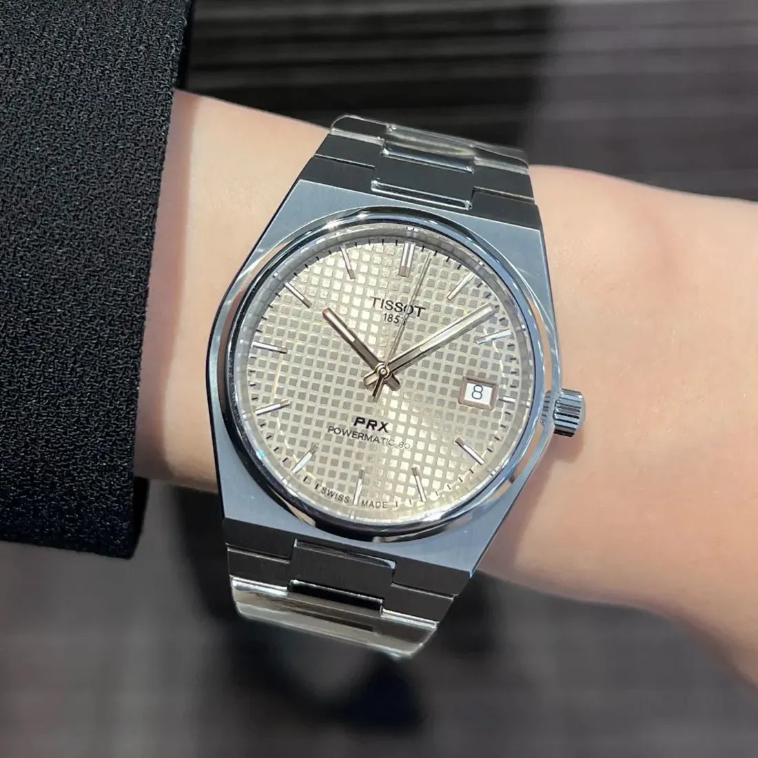 TISSOT PRX チタニウム 38mm T137.807.44.061.00｜ティソ – アイアイイスズ