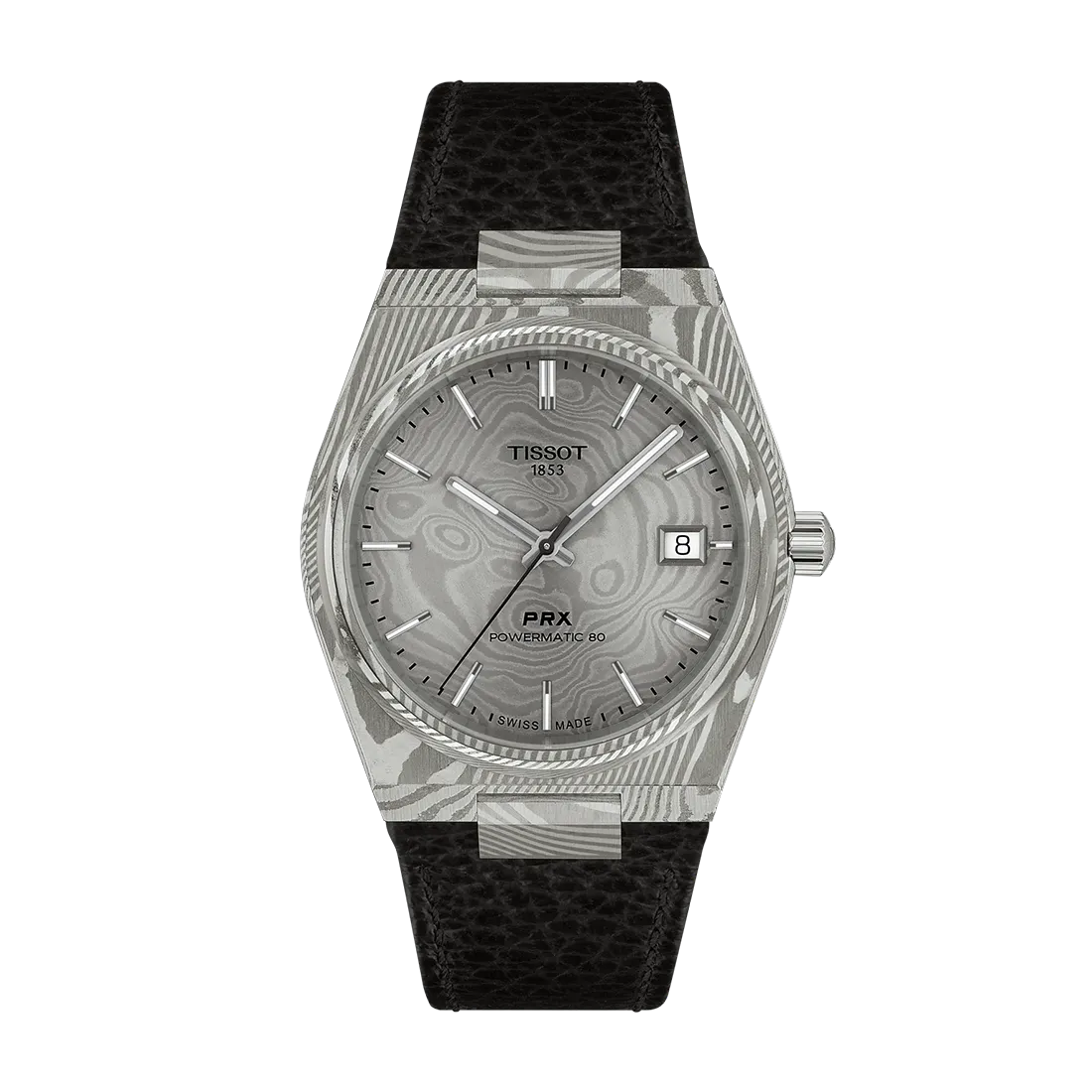 TISSOT PRX ダマスカス スティール 38mm