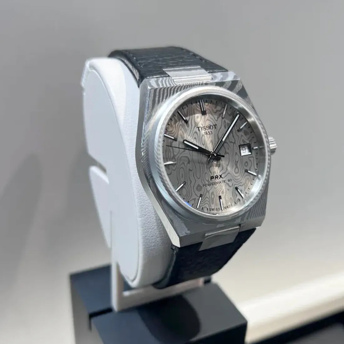 TISSOT PRX ダマスカス スティール 38mm T137.807.96.081.00｜ティソ