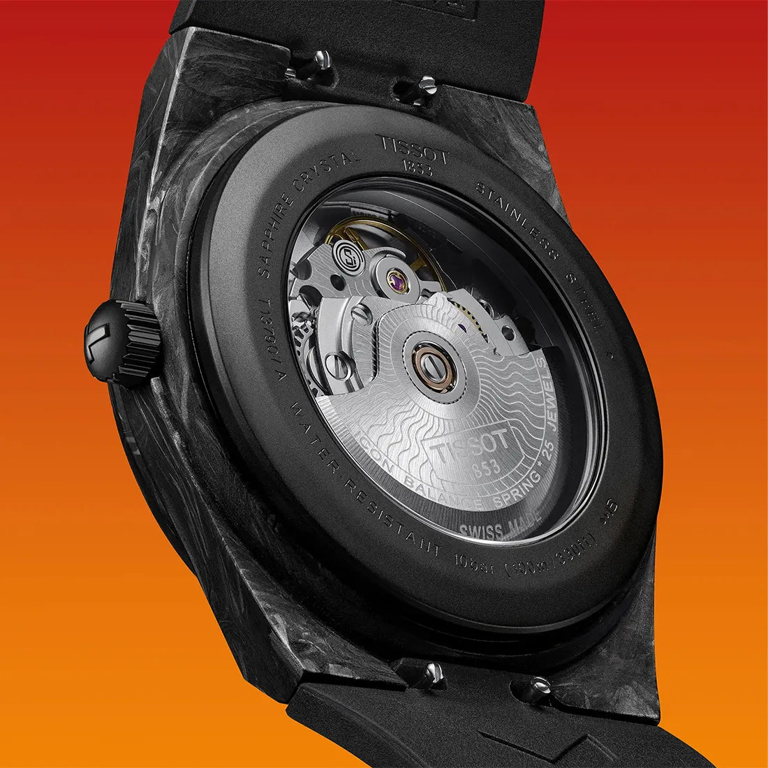 TISSOT PRX パワーマティック 80 40mm カーボン (ピーアールエックス)