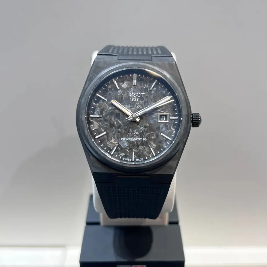 TISSOT PRX(ピーアールエックス パワーマティック80) 40mm カーボン