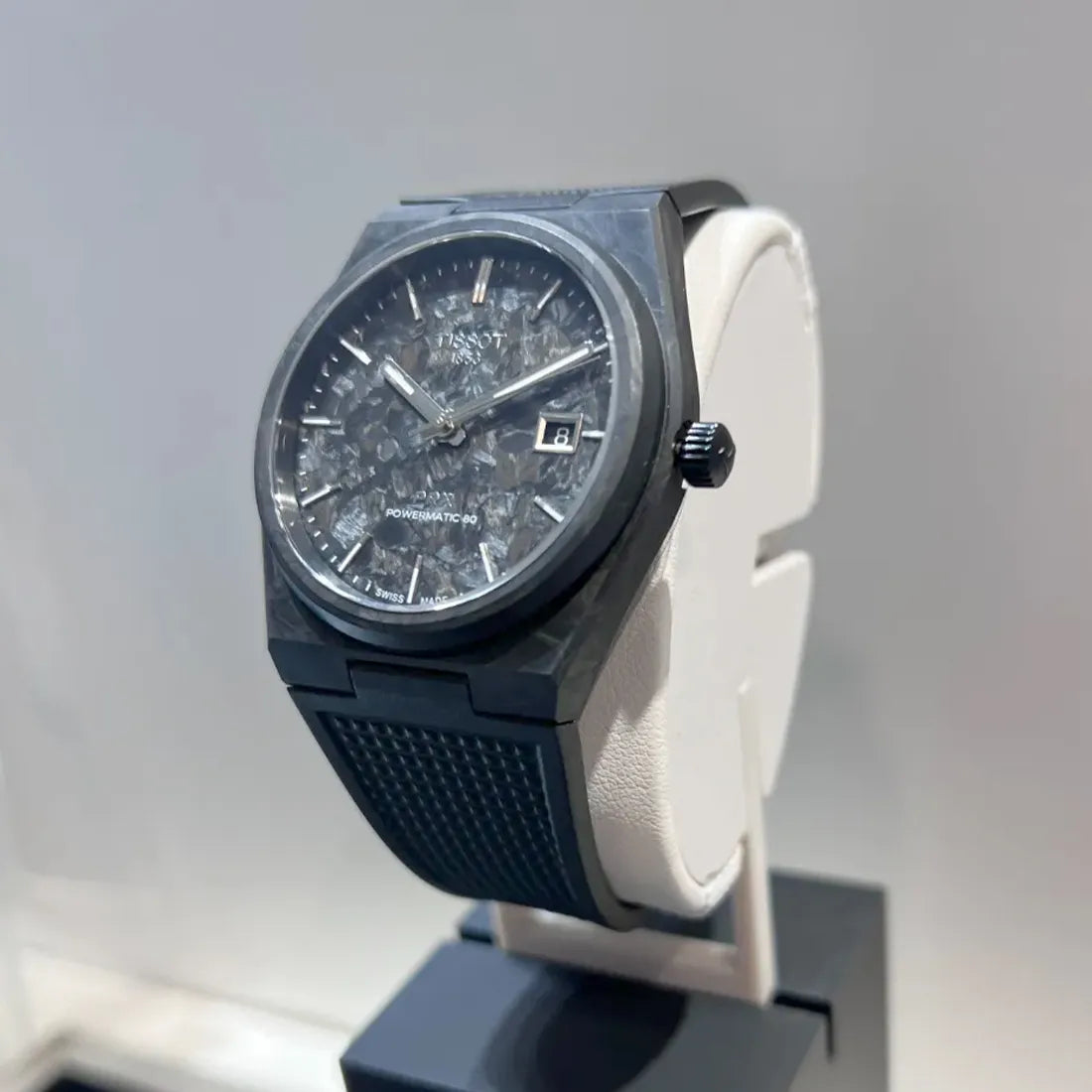 TISSOT PRX パワーマティック 80 40mm カーボン (ピーアールエックス)
