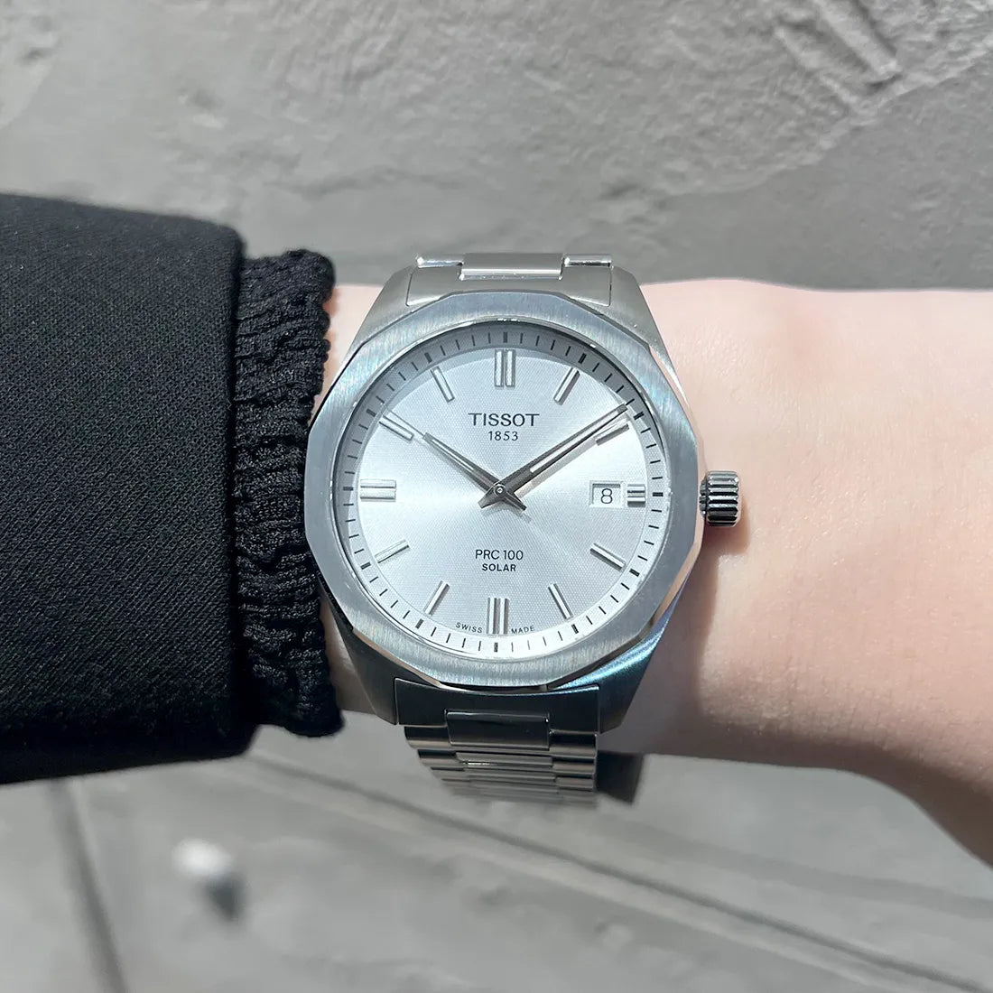 TISSOT PRC 100 ソーラー 39mm T151.422.11.031.00｜ティソ – アイアイ