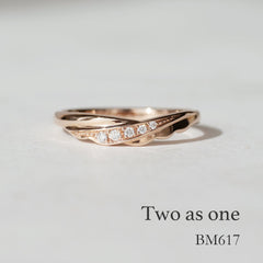 [wedding ring] Two as one 
