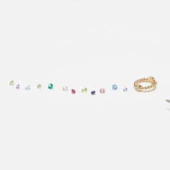 【K10】へその緒ベビーリング　新生児サイズ