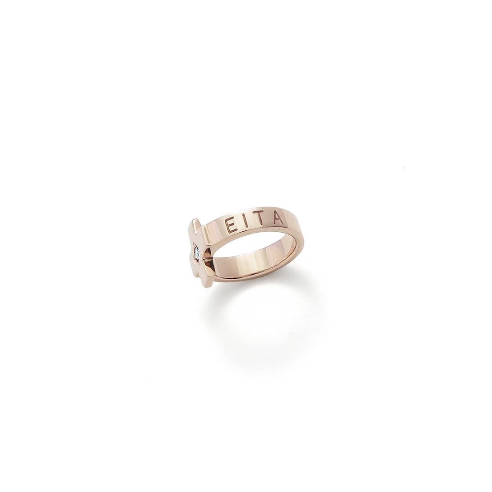 【K10】ネームバンドベビーリング　新生児サイズ