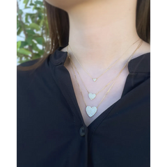 ハートパヴェ グラン ネックレス|正規販売店のアイアイイスズ ハートパヴェ グラン ネックレス|正規販売店のアイアイイスズ