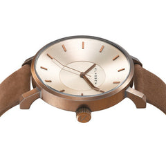 VINTAGE GOLD BROWN 36mm