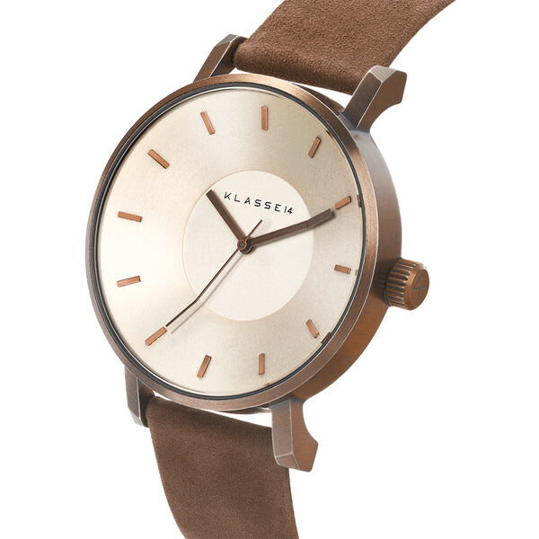 VINTAGE GOLD BROWN 36mm