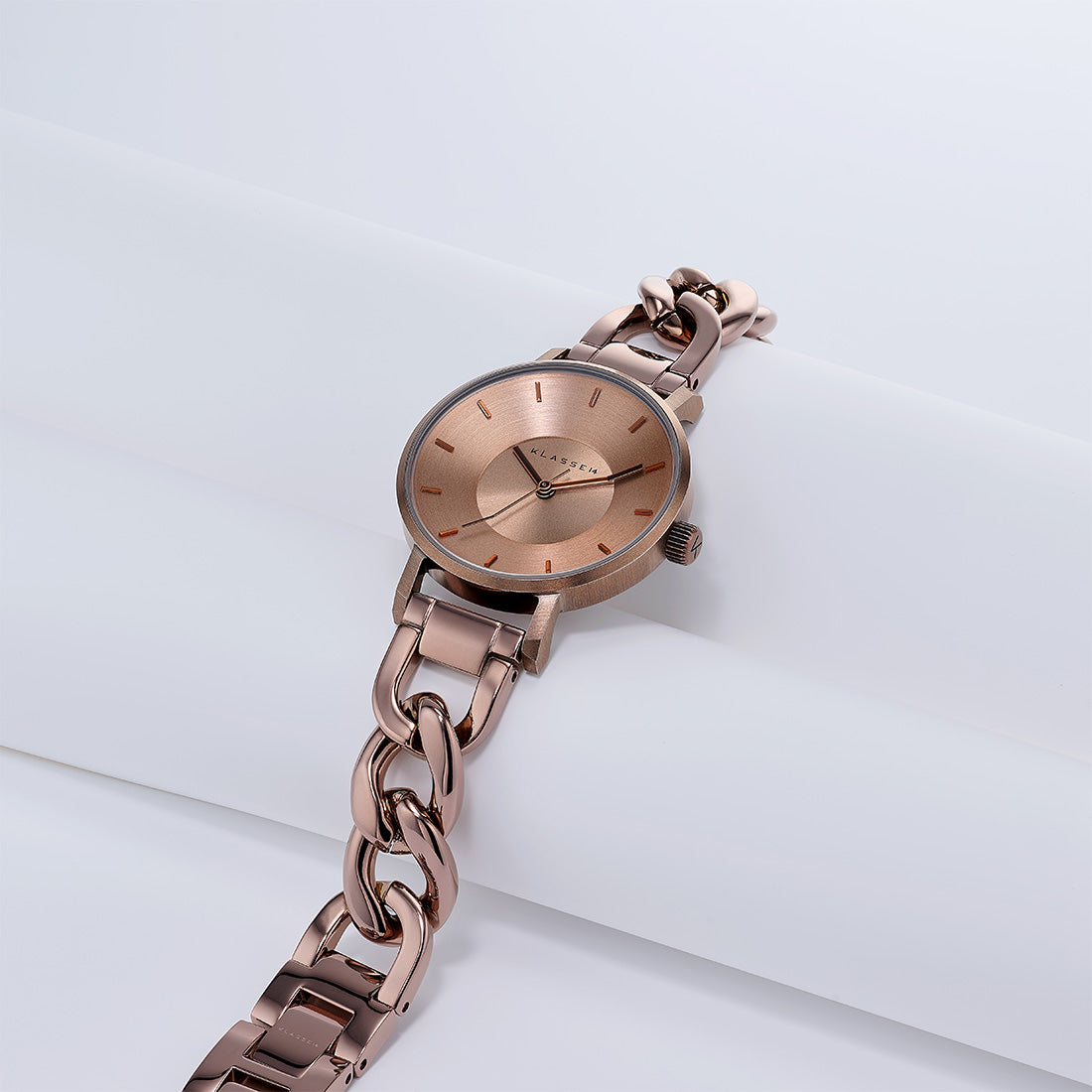 Vintage Gold Chain Bracelet  32mm
