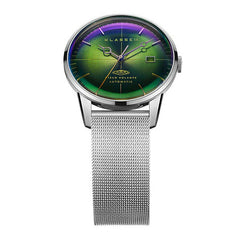 DISCO VOLANTE STARDUST Silver with Mesh Strap Automatic 40mm
