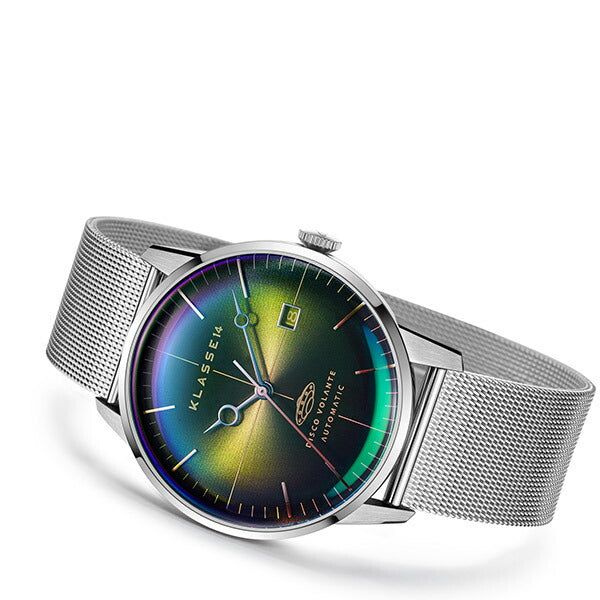 DISCO VOLANTE STARDUST Silver with Mesh Strap Automatic 40mm