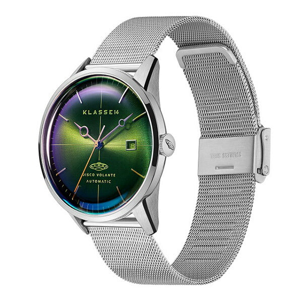 DISCO VOLANTE STARDUST Silver with Mesh Strap Automatic 40mm