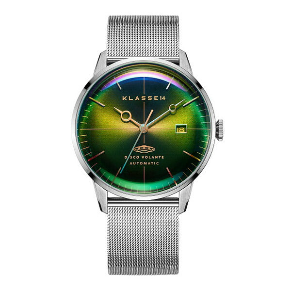 DISCO VOLANTE STARDUST Silver with Mesh Strap Automatic 40mm