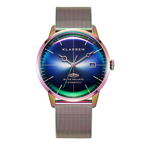 DISCO VOLANTE STARDUST Rainbow with Mesh Strap Automatic 40mm ※ノベルティプレゼント