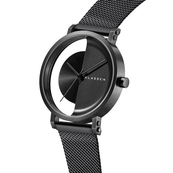IMPERFECT ARCH Dark Metal with Mesh Strap 40mm