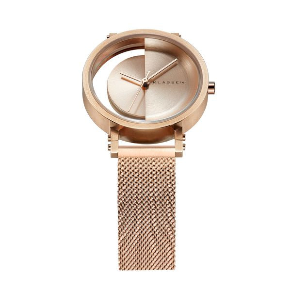 IMPERFECT ARCH Rose Gold with Mesh Strap 32mm