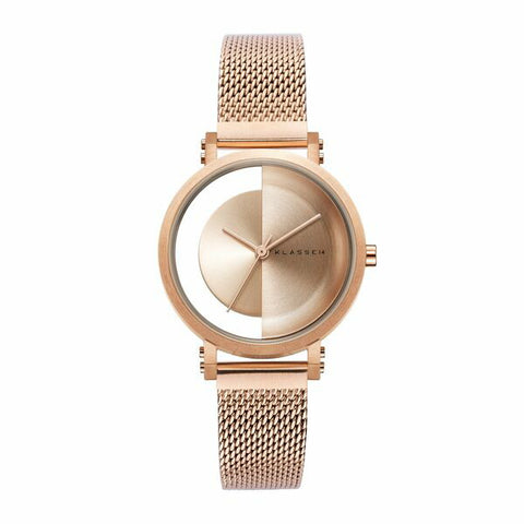 IMPERFECT ARCH Rose Gold with Mesh Strap 32mm