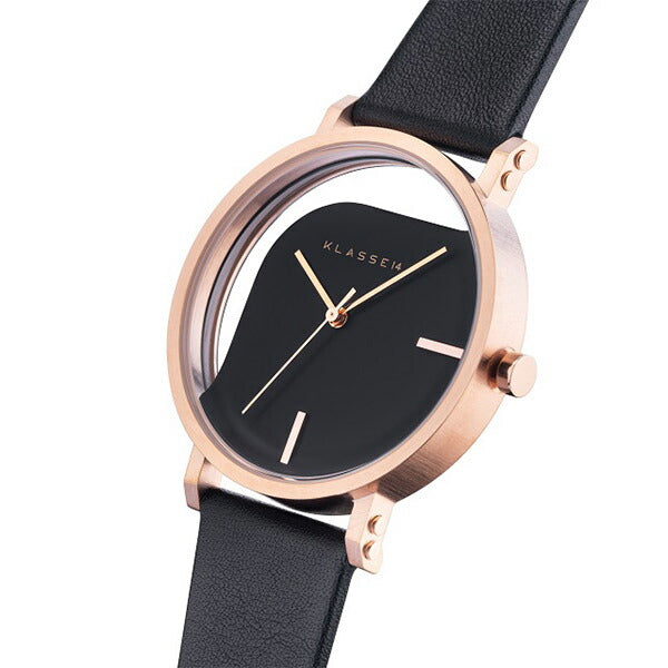 IMPERFECT ANGLE Rose Gold Black 40mm
