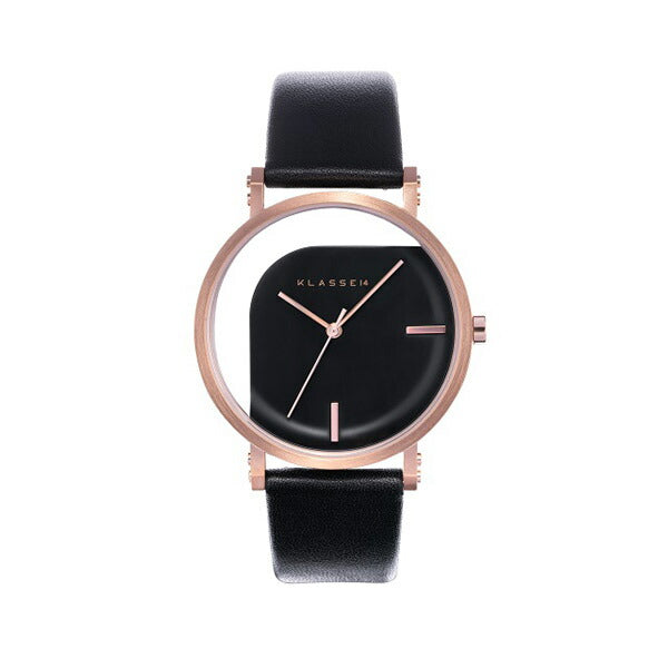 IMPERFECT ANGLE Rose Gold Black 40mm