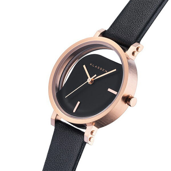 IMPERFECT ANGLE Rose Gold Black 32mm