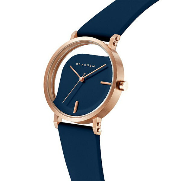 IMPERFECT ANGLE Blue Rose Gold 40mm