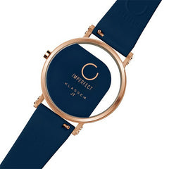 IMPERFECT ANGLE Blue Rose Gold 40mm