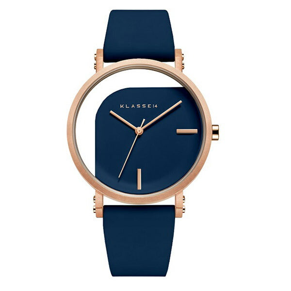 IMPERFECT ANGLE Blue Rose Gold 40mm