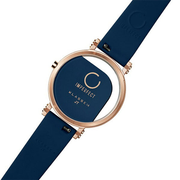 IMPERFECT ANGLE Blue Rose Gold 32mm
