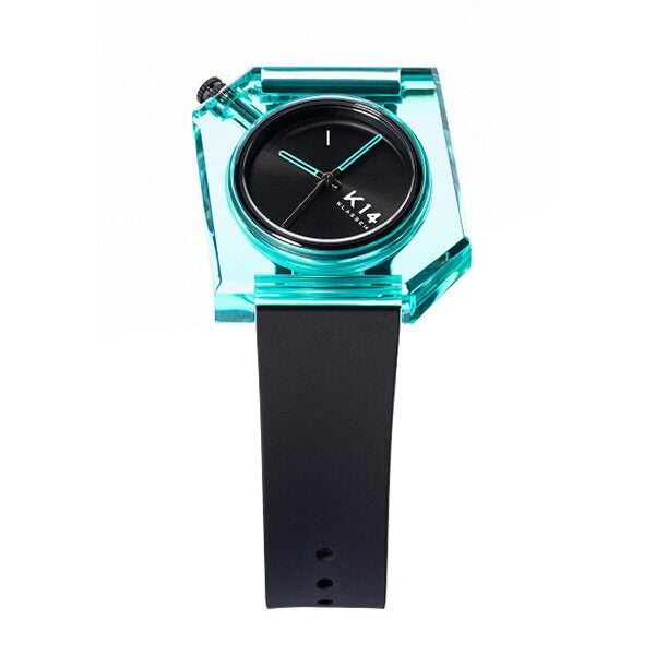 K14 IRREGULARLY SQUARE Blue Miami 40mm